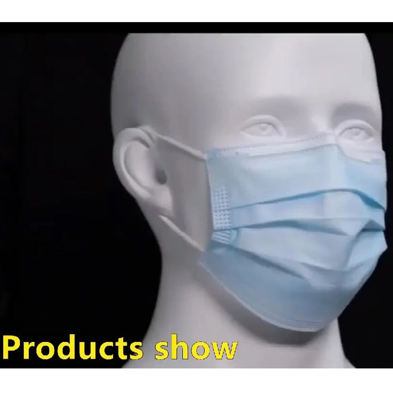 Китайский одноразовый 3 PLY Medical Medical Medical Harrgical оценка маски